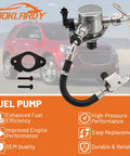 High Pressure Fuel Pump With Fuel Hose Kit For Chevy Equinox 2010 2017 GMC Terrain Buick Regal 2012 2017 2.4L Fits Like A Dream Direct Fit Replacement 12641847 12633423 With OE Style Connectors And Durable Performance