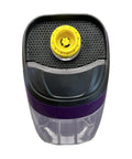 Top view of Pro Heat Revolution 1548 Vacuum Cleaner Water Tank Replacement Part 1610043 with yellow cap.