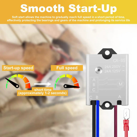 Kickstart Your Rig With Heavy Duty Smooth 24 Amp Soft Start Relay Module Pre Wired Harness with speed gauges and wiring