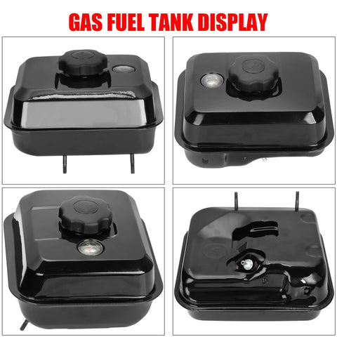 Gas Tank With Fuel Level Gauge Kit Built For Predator 212 And Clone Engines Six Point Five Horsepower 196cc 224cc GX160 GX200