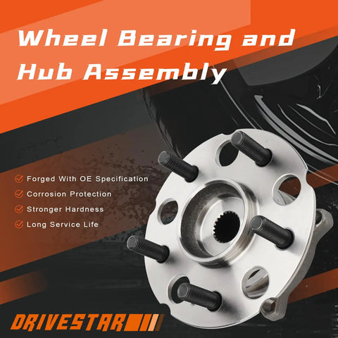 Rear Wheel Hub And Bearing Assembly For AWD Acura RDX 2013 2014 2015 2016 And Honda CR V 2012 2013 2014 2015 2016 Direct Fit Ready To Roll