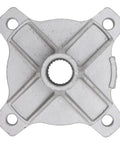 Badass Rear Axle Wheel Hub With 24T Spline And 4 Stud For 125 150 200 Cc Atv Quad Bike Go Kart Silver Steel Alloy Replacement Part top view