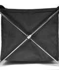 Black Foldable Fabric Shoe Cover Storage Box With 10 Pairs of Disposable Shoe Covers Includes Double Sided Door Hanger Great for Real Estate
