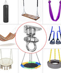 Beefy Silent Bearing Stainless Steel Heavy Duty Swing Hanger With 180 Degree And 360 Degree Swivel Hook 1500 Lb Capacity with various uses