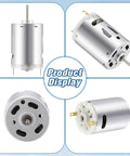 Product display of 12V DC RV Vent Fan Motor With Round Shaft Compatible With Ventline BVD0218-00 Ventadome Lids And Accessories Ideal Replacement For RV Bathroom Roof Exhaust Fans Quick Install With No Fuss