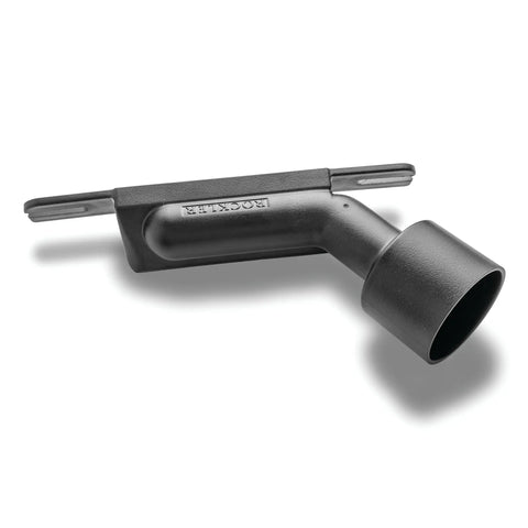 Dust Right Port for Drill Press Fence Portable Dust Collection Attachment Upward Angled Sawdust System