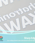 Pet film surface with sharp edge text, DTF Transfer Film Kit For DIY T Shirt Transfers A3 Size 60 Sheets 11x17 Inch PET Film.