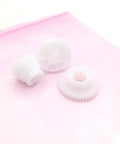 Change Tractor Idle Gear Kit For OKI Okidata Printers shown with three white gears on a pink background