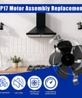 Replacement Range Hood Fan Motor Kit For NuTone LL6300 RL6100 And Similar Hoods With 99080492 Motor Bracket And Blade Direct Fit