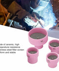 Grab A Fresh Set of 4 Premium TIG Welding Ceramic Nozzles And Torch Cups for WP9, 20, 25, 17, 18, And 26 Systems with filters.