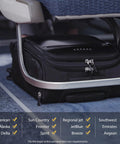 Verage underseat carry-on luggage with wheels, black softside 14.5-inch spinner suitcase.