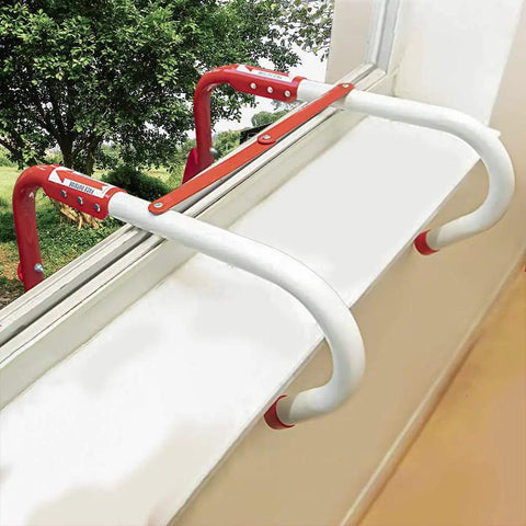 Portable Fire Escape Ladder For Five And Six Story Homes, 50 Foot Quick Deploy Emergency Escape Ladder With Anti Slip Rungs, Tangle Free Design, High Load Capacity For Safe Family Evacuations, aluminum window hooks