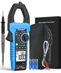 Pro Grade Inrush Clamp Meter Multimeter 1000A True RMS 6000 Counts AC DC current voltage tester with leads and case