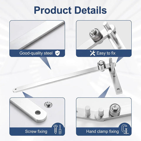 Super Tough Manual Rebar Bender Mini Tubing Wire Bending Tool Crafted From Durable Steel For Precise Rod Shaping With Ergonomic Leverage Handle Perfect For DIY Projects And Construction Jobs On The Job Site Today product details showing good quality steel and easy fixture parts.