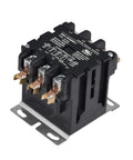 Industrial Grade 3 Pole Contactor 60 Amp 240 Volt Hvac Replacement Compatible With 42Ef35Ag UL Certified dust sealed with terminals.