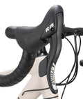 Road Bike Shift Lever 2x7 Speed Shifter With Brake Levers For Crisp Gear Changes, Ergonomic Aluminum Brake Levers, Shimano Compatible Front And Rear, Lightweight Composite Construction visible on a bike handlebar