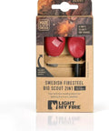 Survival Flint Fire Starter Kit With Ferro Rod 2-In-1 Fire Steel For Campfires And Bushcraft, waterproof packaging