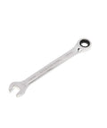 Ratcheting Combination SAE and Metric Wrench Set, Ten Piece, chrome finish, 12 Point, 72 Tooth Box End, thin head design
