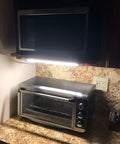 LED Under Cabinet Light 18 Inch With 900 Lumens Warm White 3000K Plug In Undermount Strip Lighting For Kitchen Closet And Bedroom