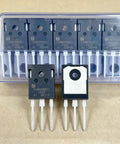 Five Pack YGW60N65F1 IGBT Chip For Welding Machines 650V 60A Replacement Beefy Power Switching Device Replaces FGH60N60SMD For Reliable Weld Power At Full Output, black 3-pin parts in tray