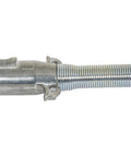 Buyers Products Tc2012 2-Way Zinc Trailer Electrical Connector Plug with vertical pins, durable die-cast alloy for winch setups.