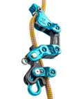Rope Runner Vertec Ultimate Climbing And Work Positioning Device With Tool-Free Adjustability And Midline Attachable System