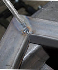 Close-up of Low Temp Aluminum Welding Rods 6 Pack Aluminum Welding Sticks For Easy, Efficient DIY Repairs And Quick Heat Up on metal