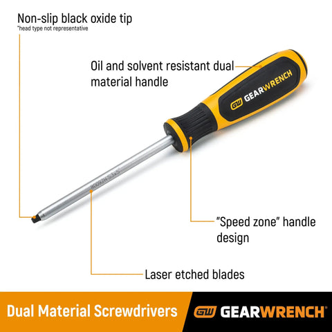 Phillips Head Screwdriver Size Two, 24-Inch Length, Dual Material Handle For Comfort, Speed Zone Grip, Model 80008H
