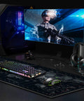 XXL Extended Gaming Mouse Pad With Premium Non Slip Base For Office And Gaming Setups 35.4 Inch By 15.7 Inch World Map Design Large Desk Mat under gaming keyboard and mouse