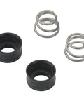 Faucet Repair Kit RP4993 Black Small With Seats And Springs For Leaky Kitchen And Bath Faucets Easy Install Delta Replacement Part DIY Friendly Fix For Leaks 1 Pack components close-up