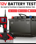 12V battery with Pro Grade Power Circuit Probe Kit For Cars With Oscilloscope Mode 9 To 30V Range Automotive Circuit Tester
