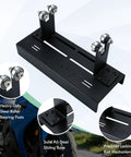 Crankshaft Truing Stand For Motorcycles And Mopeds, Runout Measurement Tool With Long Track Base And Steel Roller Bearing Posts