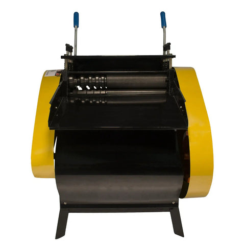 Front view of WRA40R Automatic Electric Wire Stripping Stripper Workhorse For Copper And Aluminum Strips At 125 Ft Per Minute
