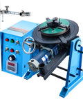 Rotary Welding Positioner 50Kg With 0 To 90 Degree Turntable, Low Speed 0.5 To 6 RPM, 120W Motor, Includes 12.4 Inch 3 Jaw Lathe Chuck And Torch Stand