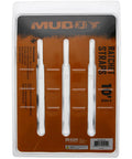 Heavy Duty Ratchet Straps 1 Inch By 10 Feet 4 Pack Cargo Tie Downs With Reinforced Polyester Webbing And Vinyl Coated Hooks in packaging.