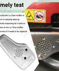 Lo Tone Muffler for Small Engines No Fuss Quiet Exhaust Solution for 6 HP Quantum and 625 675 Series Mowers and Toro Models