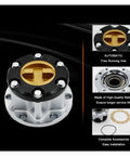 Heavy Duty 26 Spline Alloy Free Wheel Locking Hubs Compatible With Suzuki Samurai Vitara Jimny Sierra Escudo 4381060A00 automatic hub assembly.
