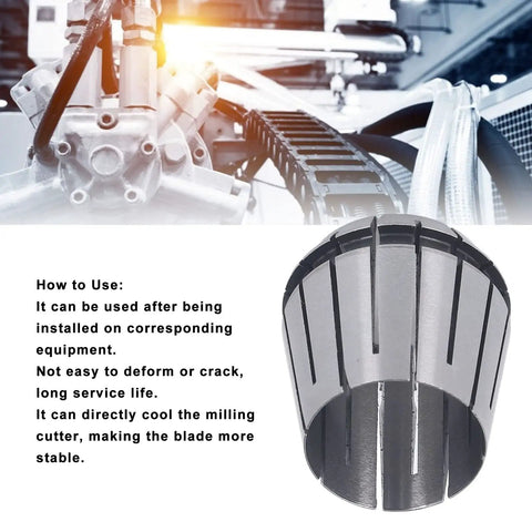 Reliable ER32 Collet Spring Set For CNC Lathe Engraving And Milling Machines Boasting Rock Solid Precision Clamping For 25 Millimeter End Mills Made For Real Daily Grind Shop Ready