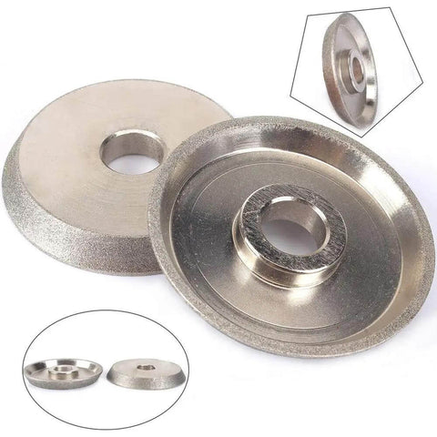 Pro Grade Diamond Grinding Wheel 3 Inch 78mm Circle Cutter for Carbide Metal Tungsten Steel Milling Cutters Sharpener