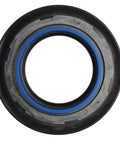 3 Inch Knockout Hub Connector For EMT And Rigid Conduit Wiring Featuring PVC Coated Zinc Body With Gray Finish And Insulated Throat, top view.