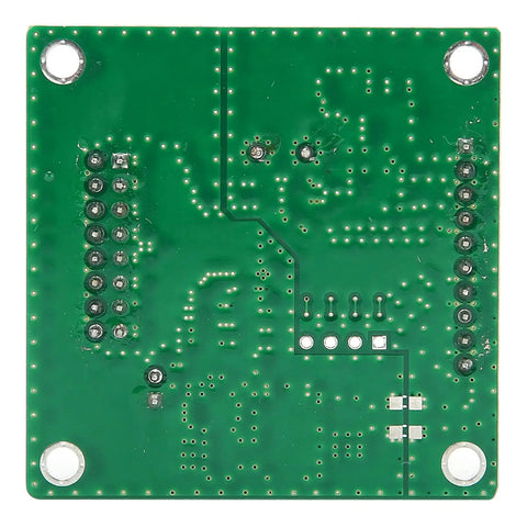 Back view of Analog To Digital Conversion Module With Eight Channel 24 Bit ADC Acquisition Board To Convert Analog Signals Into Digital Data ADS1256 30ksps.