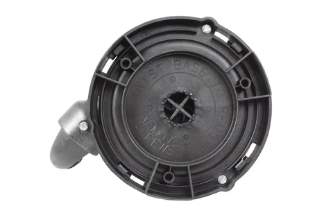 Top view of Beast Mode Heavy Duty Submersible Water Pump One Third HP Reinforced Thermoplastic showing intake and discharge port