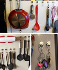 Heavy Duty Magnetic Hooks Rocking Killer Hold And Smooth Swivel Design To Supercharge Your Garage Organization, holding kitchen utensils.