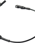 Heavy Duty Abs Wheel Speed Sensor Compatible With Ford Transit Connect 2010 2013 front view showing circular wire and connectors.