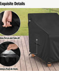 Outdoor Chair Covers Waterproof Built To Last Heavy Duty UV Resistant for Rocking Adirondack and Wicker Chairs Two Pack