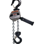 Three Quarters Ton Compact Lever Hoist With Ten Ft Lift Built Tough And Easy To Handle Weston Style Double Pawl Safety Zinc Plated.