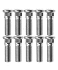 10Pcs M12x1.5 Wheel Studs 43mm Lug Bolts For Honda Accord Civic CRV CRX Fit HRV Insight Element Prelude S2000 Acura Integra
