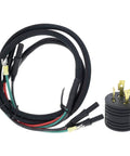 Heavy Duty Parallel Coupler Kit For Dual Portable Generators Snappy Thirty Amp RV Adapter Linkage with durable wires and plug.