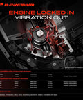 Heavy Duty Engine And Transmission Mount Kit Chevy Tracker Suzuki Grand Vitara displayed in engine bay with parts highlighted.