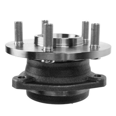 Front Wheel Hub And Bearing Assembly Direct Fit For Jeep Cherokee 1989 1999 Comanche 1990 1992 Grand Cherokee 1993 1998 Wagoneer 1990 And Wrangler 1990 1999 Ready To Go With Bearings Pre Installed Plug And Play Front Hub Repair Kit, side view
